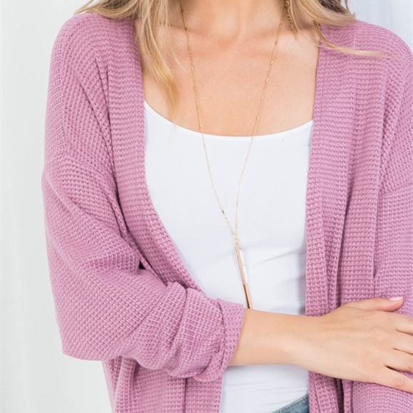 Mauve Cardigan - Picture 4 of 8